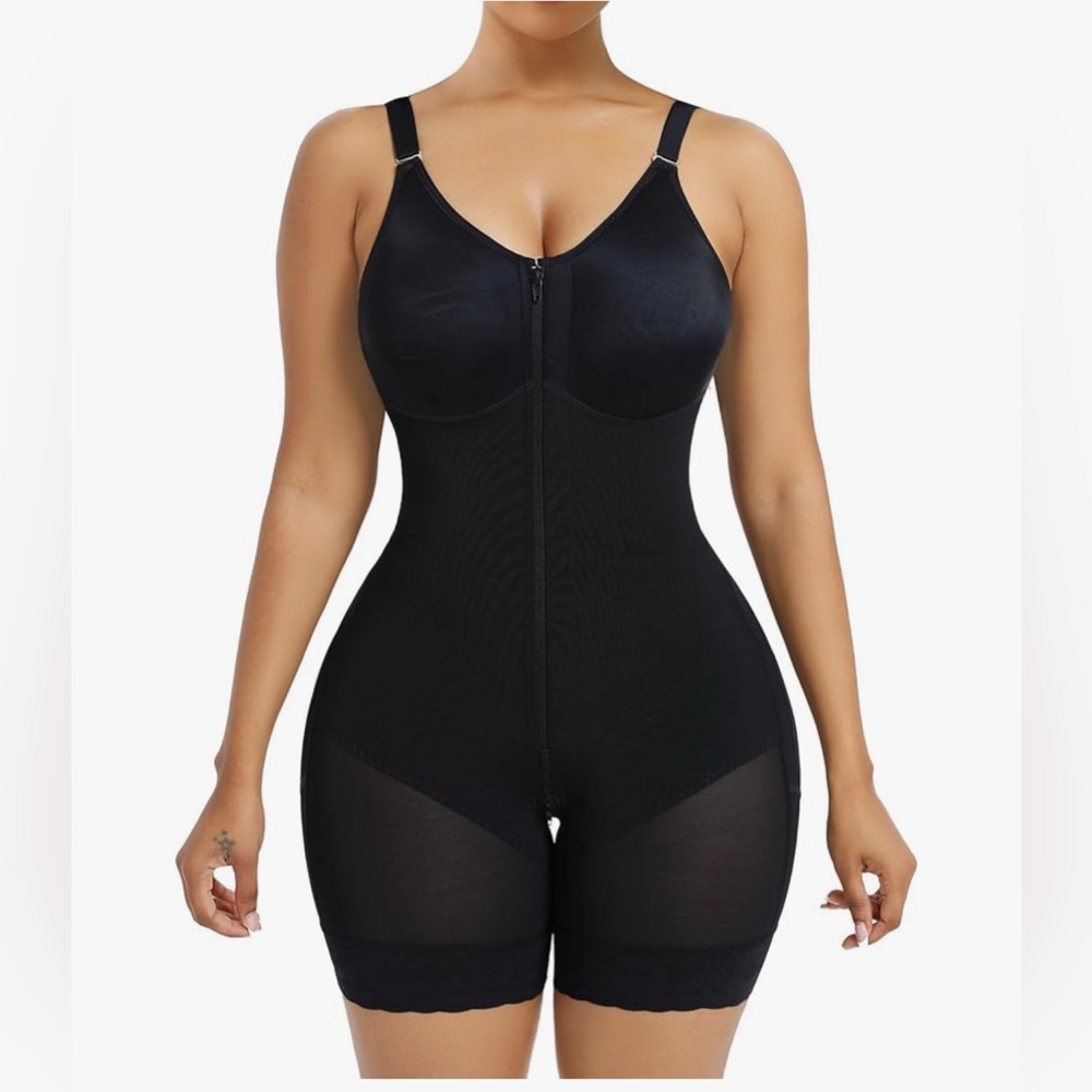 Elegant Black Shapewear Bodysuit